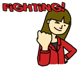 Working Lady sticker #6388855