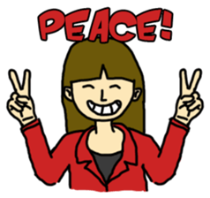 Working Lady sticker #6388859