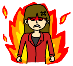 Working Lady sticker #6388864