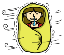 Working Lady sticker #6388866