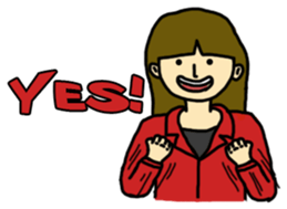 Working Lady sticker #6388870