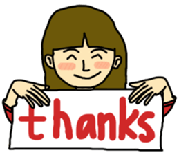 Working Lady sticker #6388874