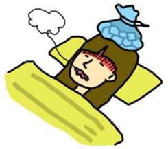 Working Lady sticker #6388876