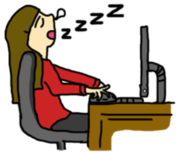 Working Lady sticker #6388877