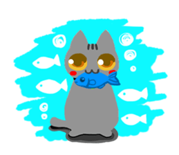 Friend of the cat sticker #6389258