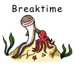 Musashi drew pictures-English sticker #6390927