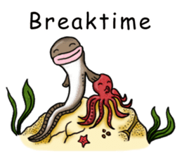 Musashi drew pictures-English sticker #6390927