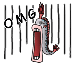 Musashi drew pictures-English sticker #6390947