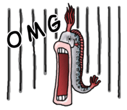 Musashi drew pictures-English sticker #6390947