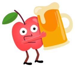 Mr. Apple Jr. sticker #6390972