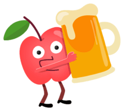 Mr. Apple Jr. sticker #6390972