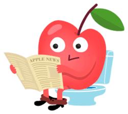 Mr. Apple Jr. sticker #6390982