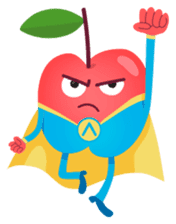 Mr. Apple Jr. sticker #6390984
