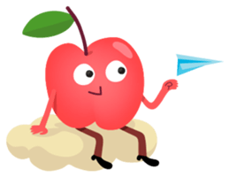 Mr. Apple Jr. sticker #6390989