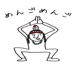 Native American style 2 sticker #6391094