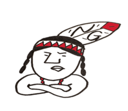 Native American style 2 sticker #6391099