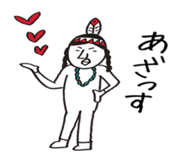 Native American style 2 sticker #6391102