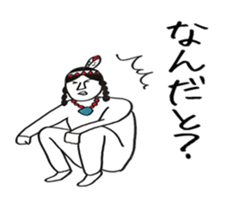 Native American style 2 sticker #6391104