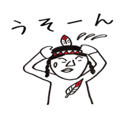 Native American style 2 sticker #6391105