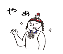 Native American style 2 sticker #6391113