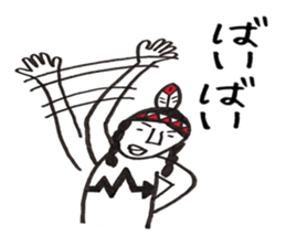 Native American style 2 sticker #6391119