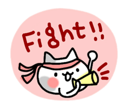 daily conversation of cat(summer ver.) sticker #6391189