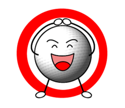 Crazy about golf sticker #6391360