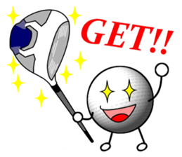Crazy about golf sticker #6391363