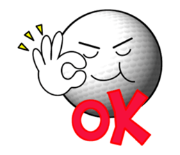 Crazy about golf sticker #6391365