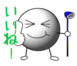 Crazy about golf sticker #6391370