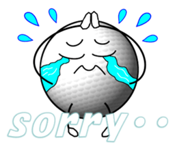 Crazy about golf sticker #6391372