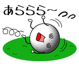 Crazy about golf sticker #6391375