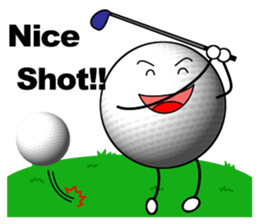 Crazy about golf sticker #6391377