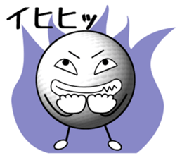 Crazy about golf sticker #6391378