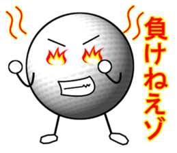 Crazy about golf sticker #6391382