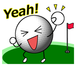 Crazy about golf sticker #6391384