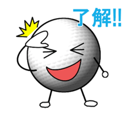 Crazy about golf sticker #6391385