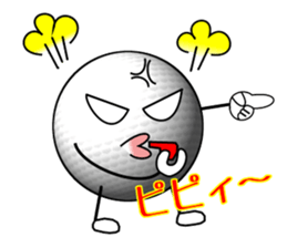 Crazy about golf sticker #6391390