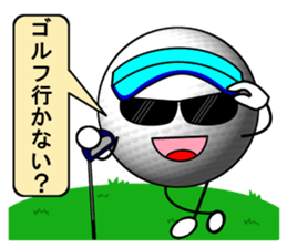 Crazy about golf sticker #6391392