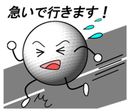 Crazy about golf sticker #6391393