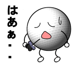 Crazy about golf sticker #6391399