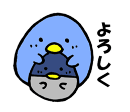 penguin oyako sticker #6391613