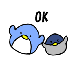 penguin oyako sticker #6391625