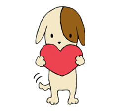 Gentle dog sticker #6392401