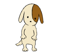 Gentle dog sticker #6392406