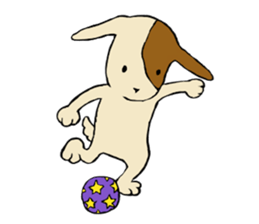 Gentle dog sticker #6392416