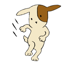 Gentle dog sticker #6392417