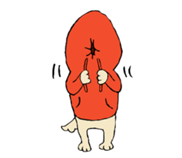 Gentle dog sticker #6392421