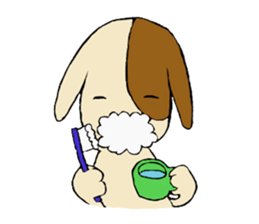 Gentle dog sticker #6392425