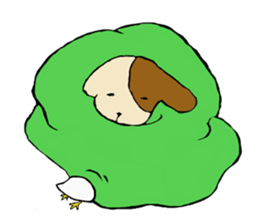 Gentle dog sticker #6392427